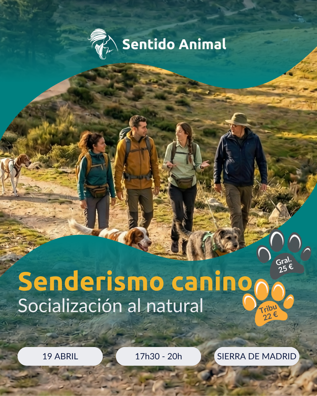 Abril Senderismo Con Perros